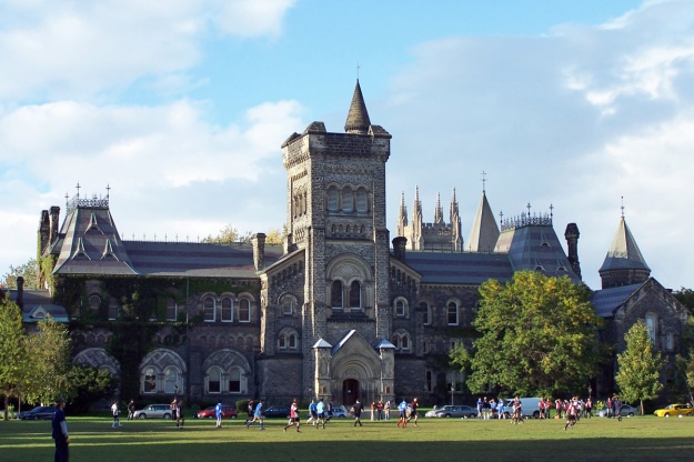 The iconic image of the University of Toronto where I lasted exactly two years in pre-med. I just wasn't blood thirsty enough.